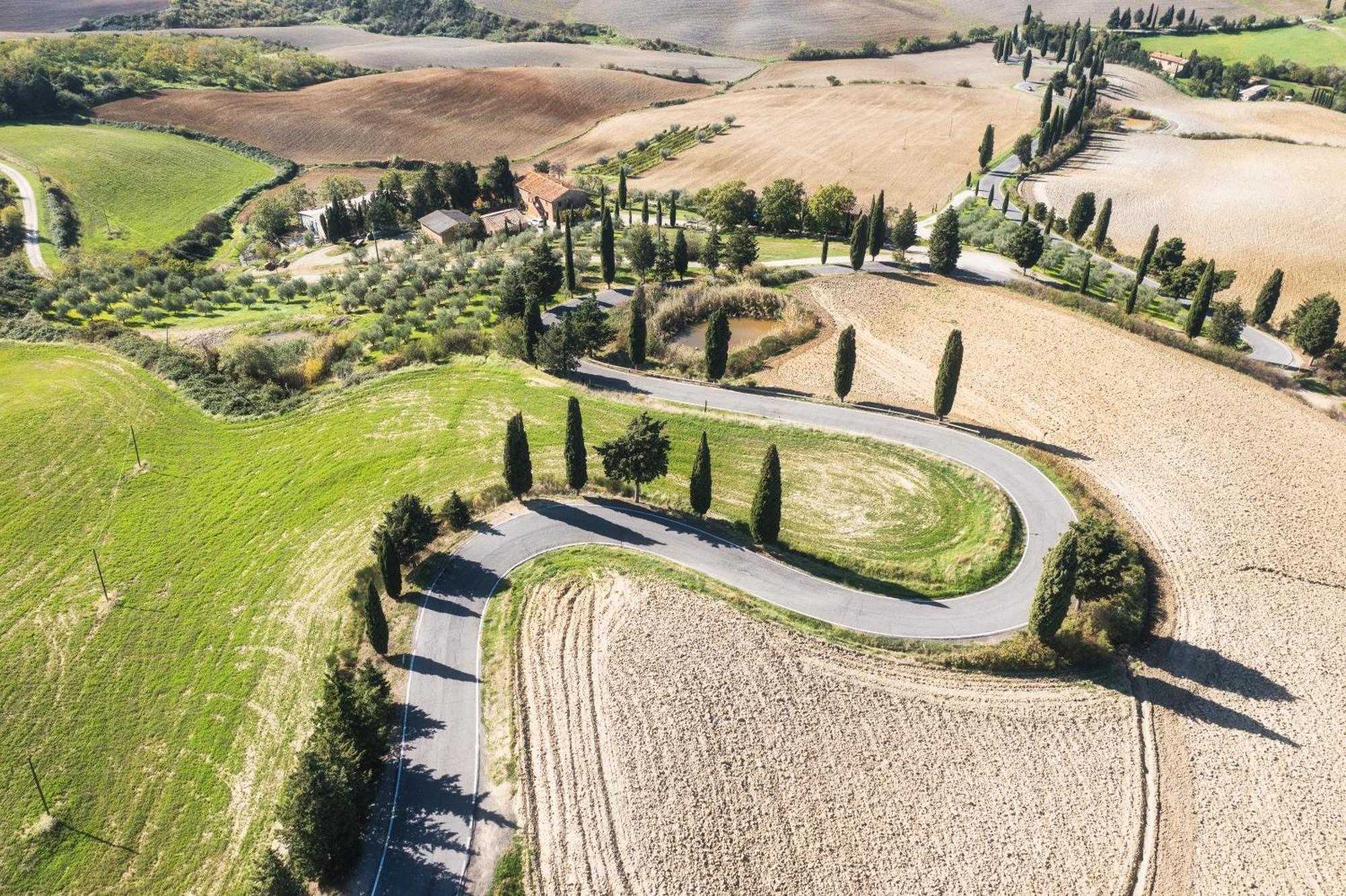 Agriturismo La Casellina Monticchiello Luaran gambar